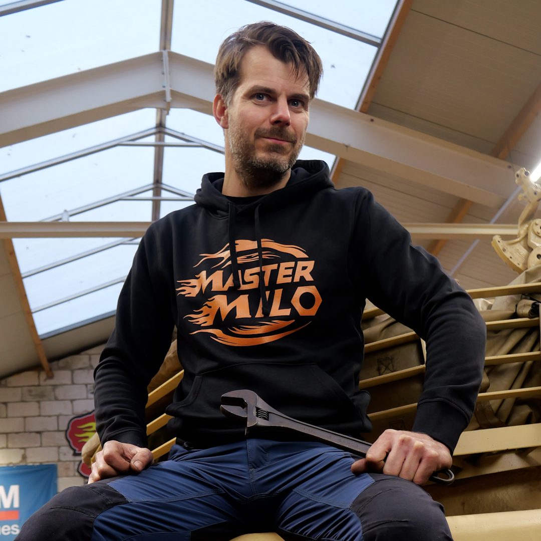 MasterMilo cirkel logo Hoodie