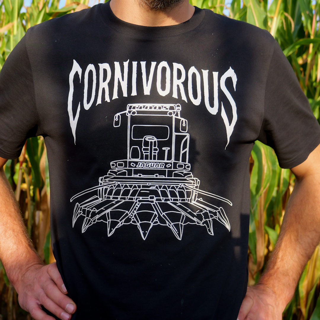 Cornivorous (Het hakselaar T-shirt!)