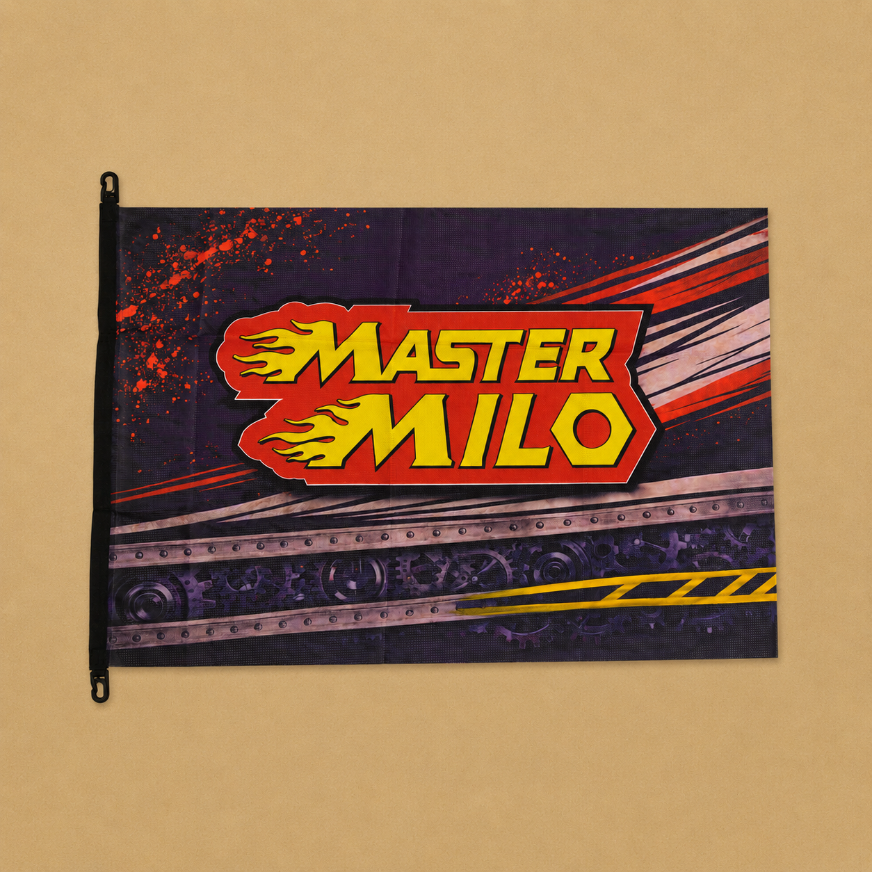 Dé (nieuwe) MasterMilo Vlag