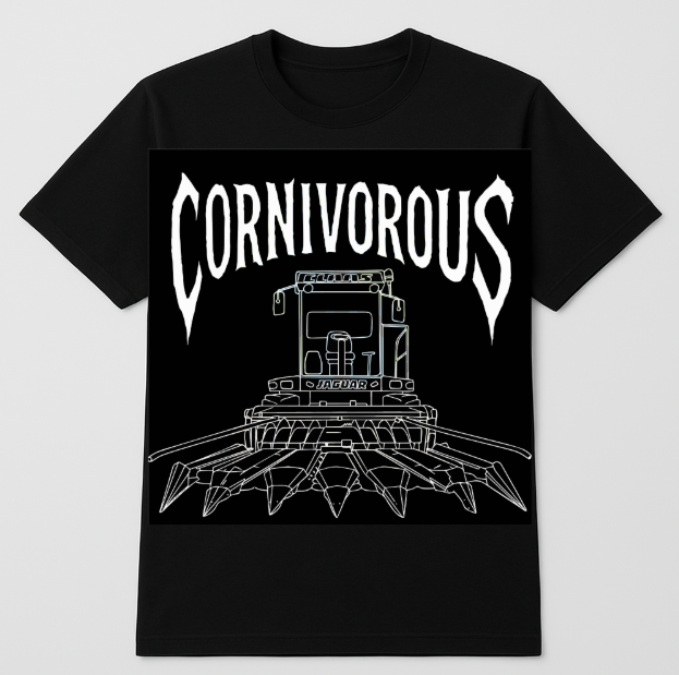 Cornivorous (Het hakselaar T-shirt!)