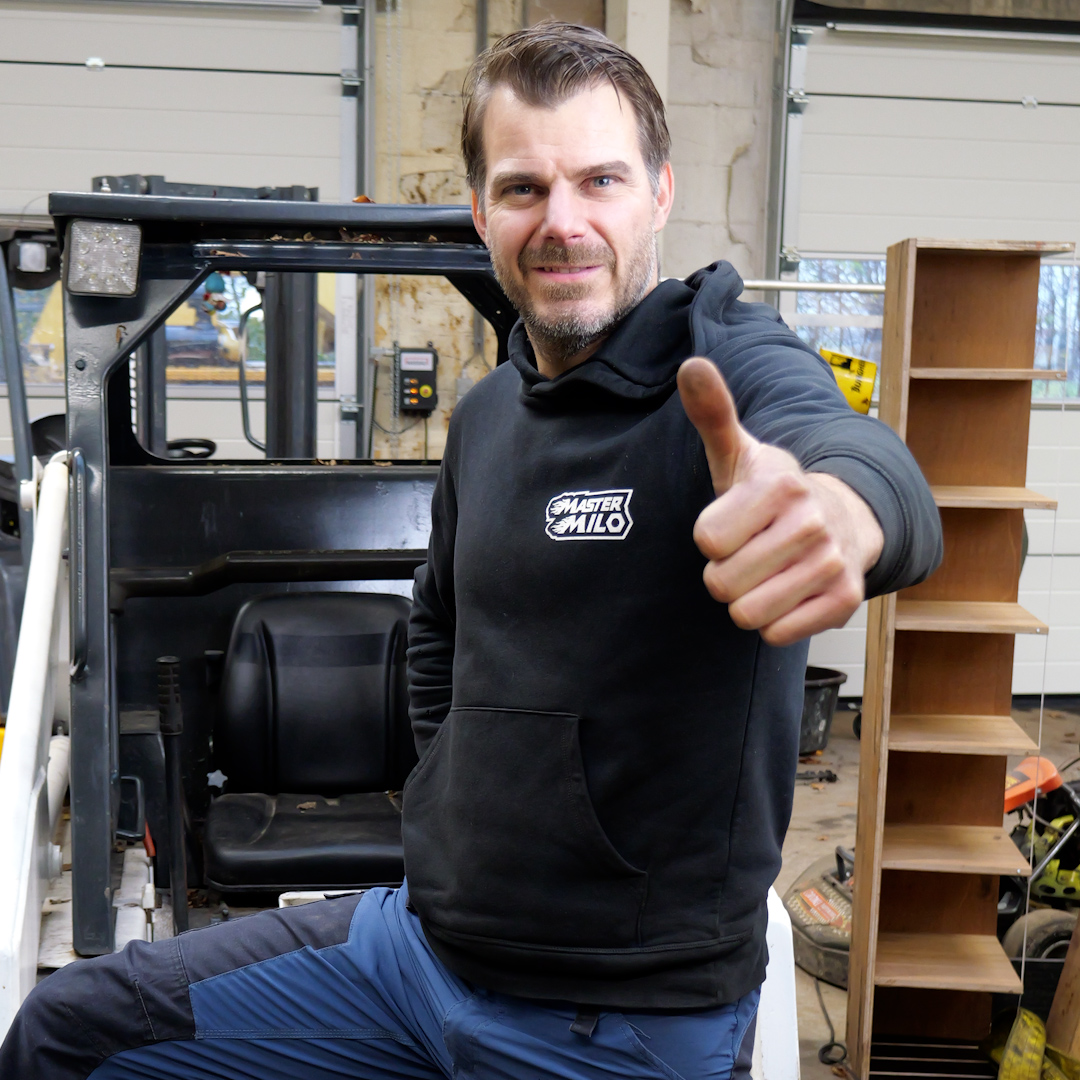 Motorblok V12 Hoodie