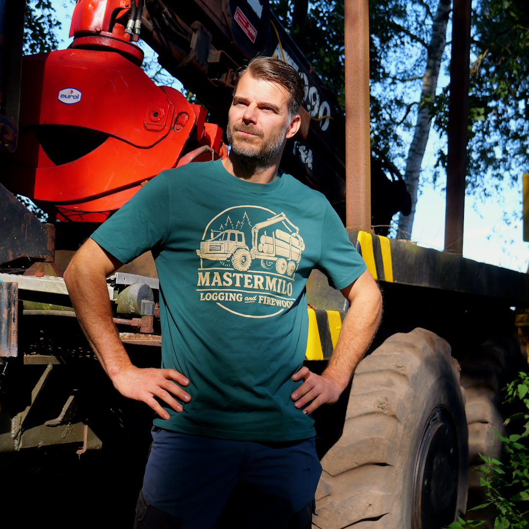 MasterMilo Logging And Firewood T-shirt