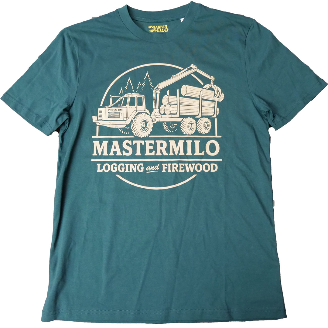 MasterMilo Logging And Firewood T-shirt
